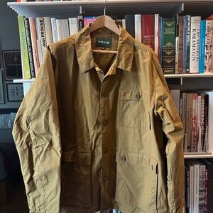Orvis Men's Belhaven Dry Waxed Worker Jacket - Ochre - XXL